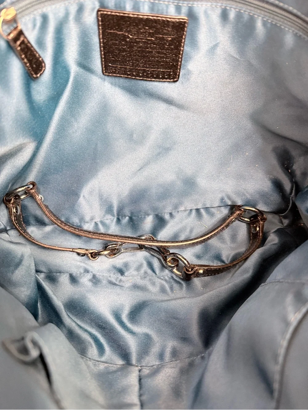COACH MADISON DOTTED OP ART SOPHIA SATCHEL